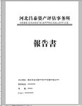 资产清算报告书