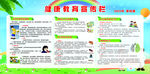 夏季健康宣传栏