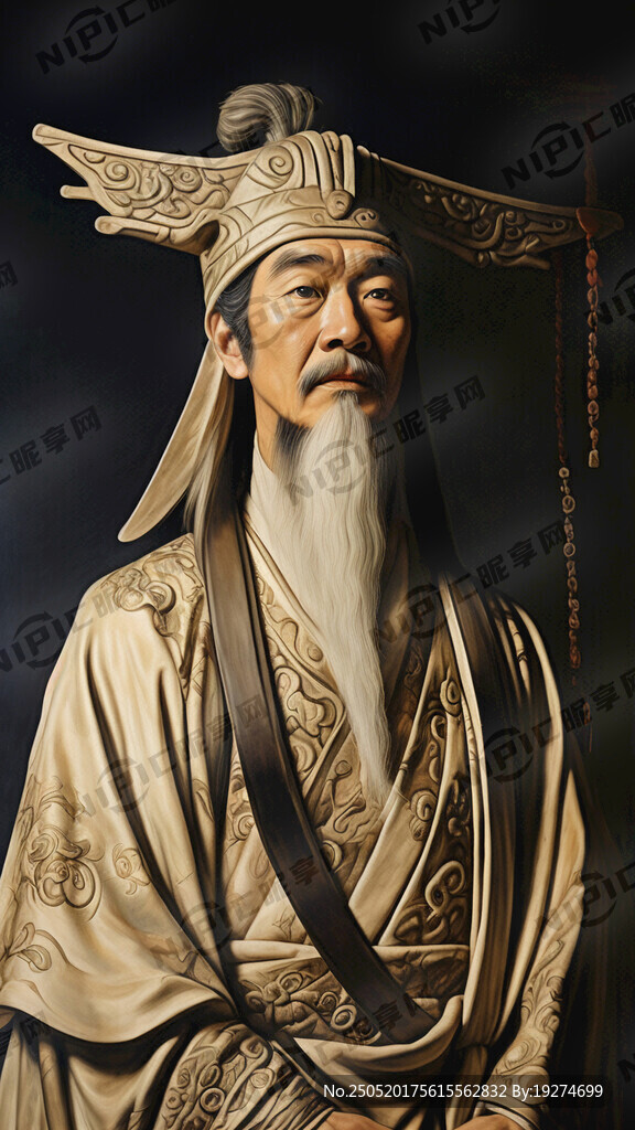 舜帝画像