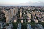 城市住宅楼航拍
