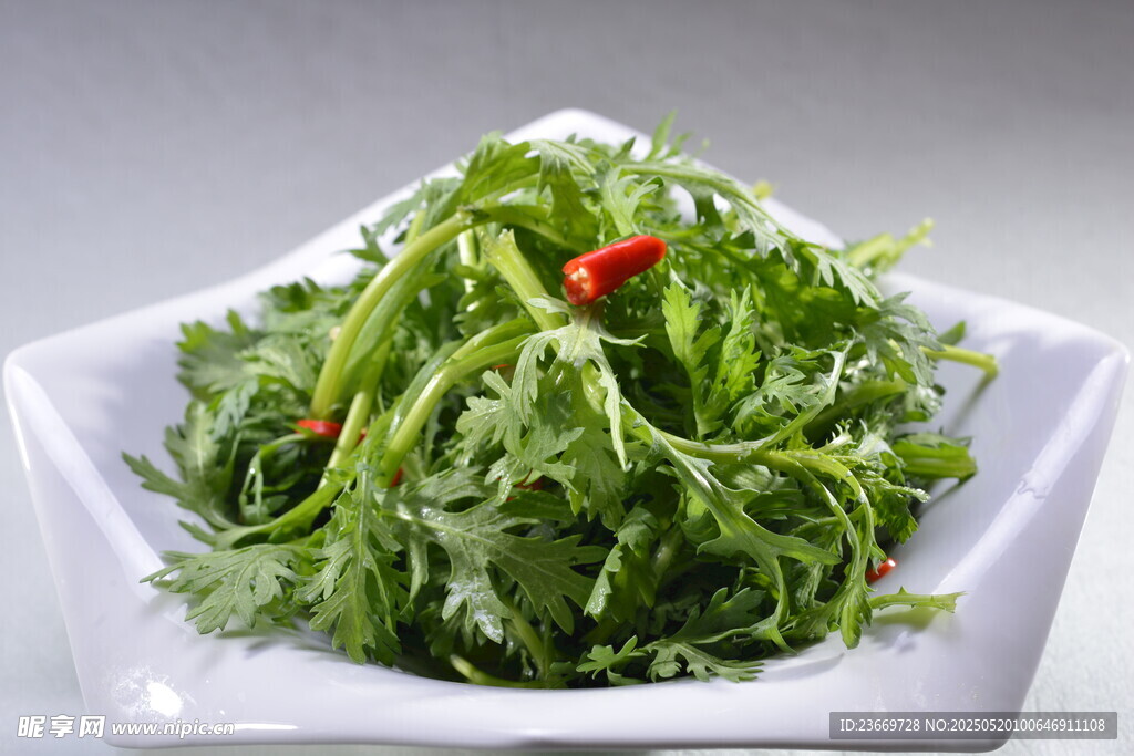清爽茼蒿菜