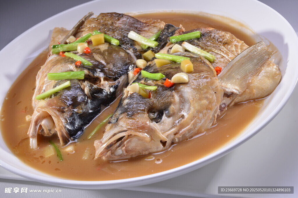 美味红烧鱼头