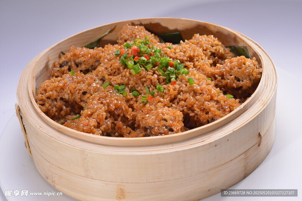 竹笼粉蒸肉