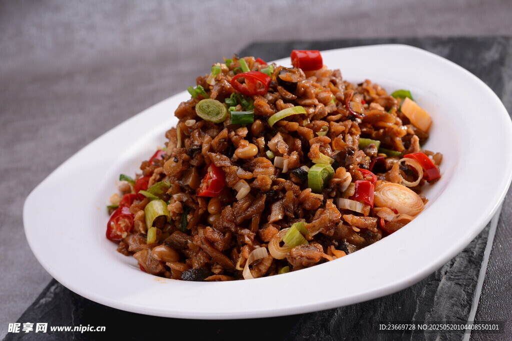 美味炒肉沫