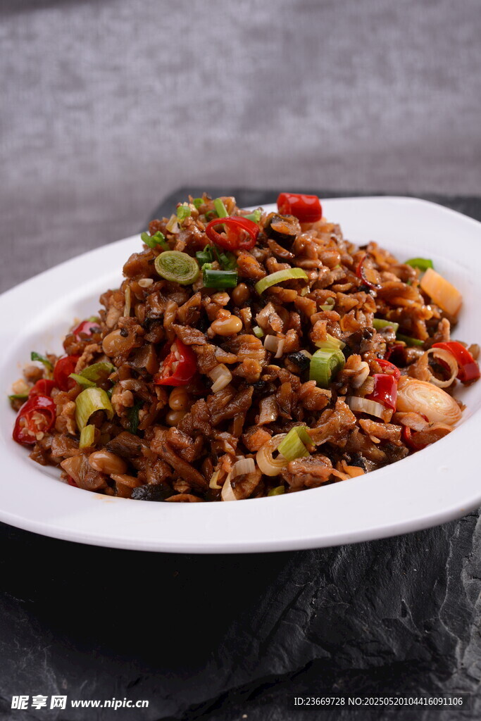 美味香辣肉沫