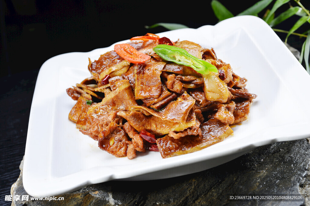 豆干炒肉