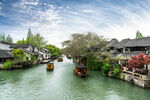 中国乌镇的风景