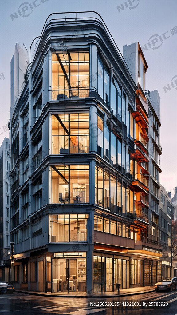 主视觉 建筑新旧对比图 标题 