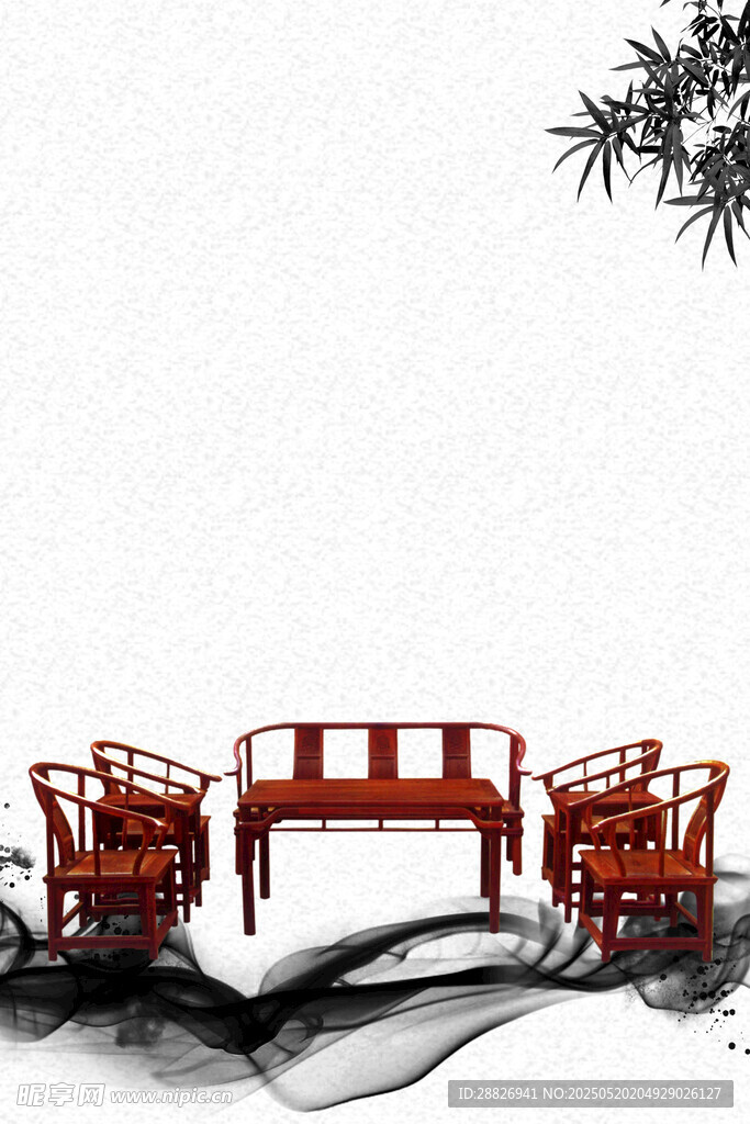中式背景墙