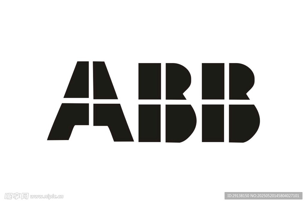 ABB logo 标识