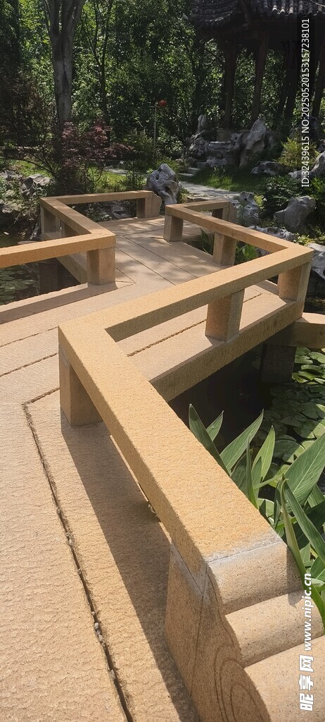 木质户外休闲步道景观