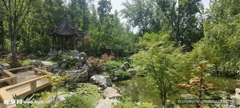 中式园林景观清幽景致