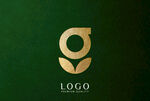 金色logo样机
