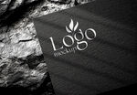 银色logo图案样机
