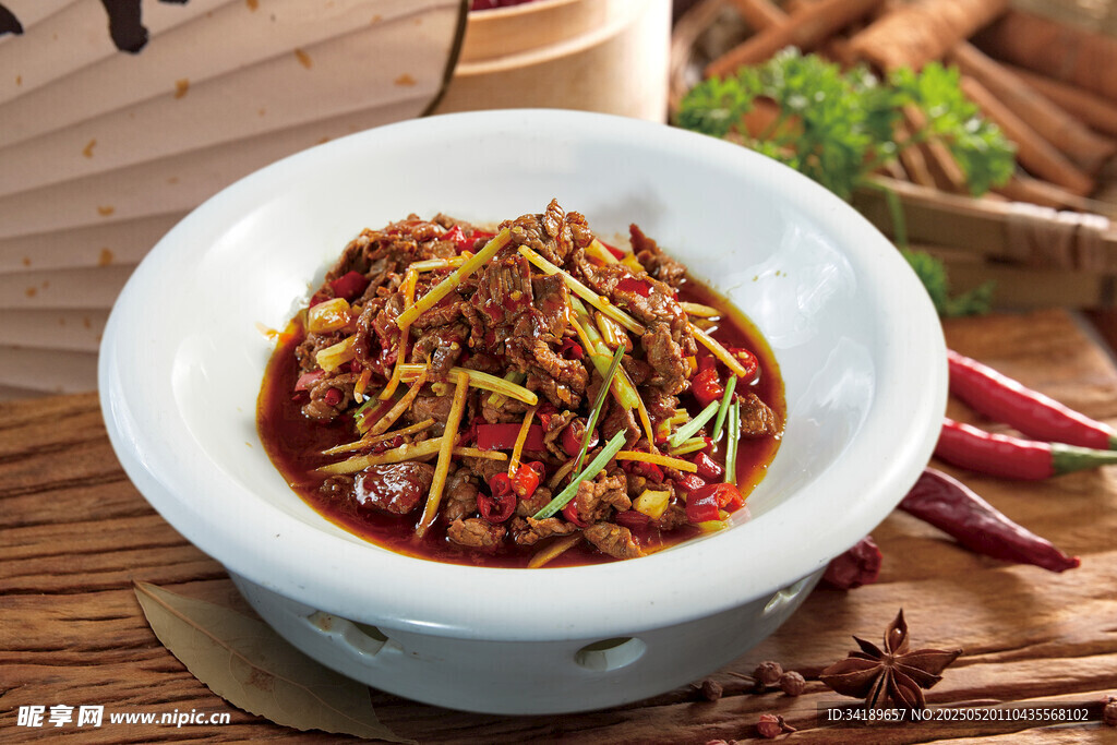 小炒黄牛肉