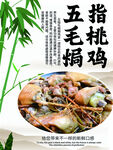 五指毛桃煲鸡