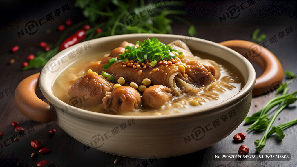 生成1张美食图片 。热气腾腾