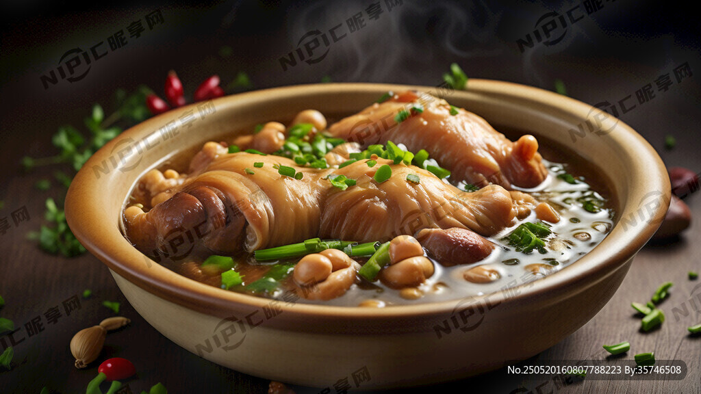 生成1张美食图片 热气腾腾