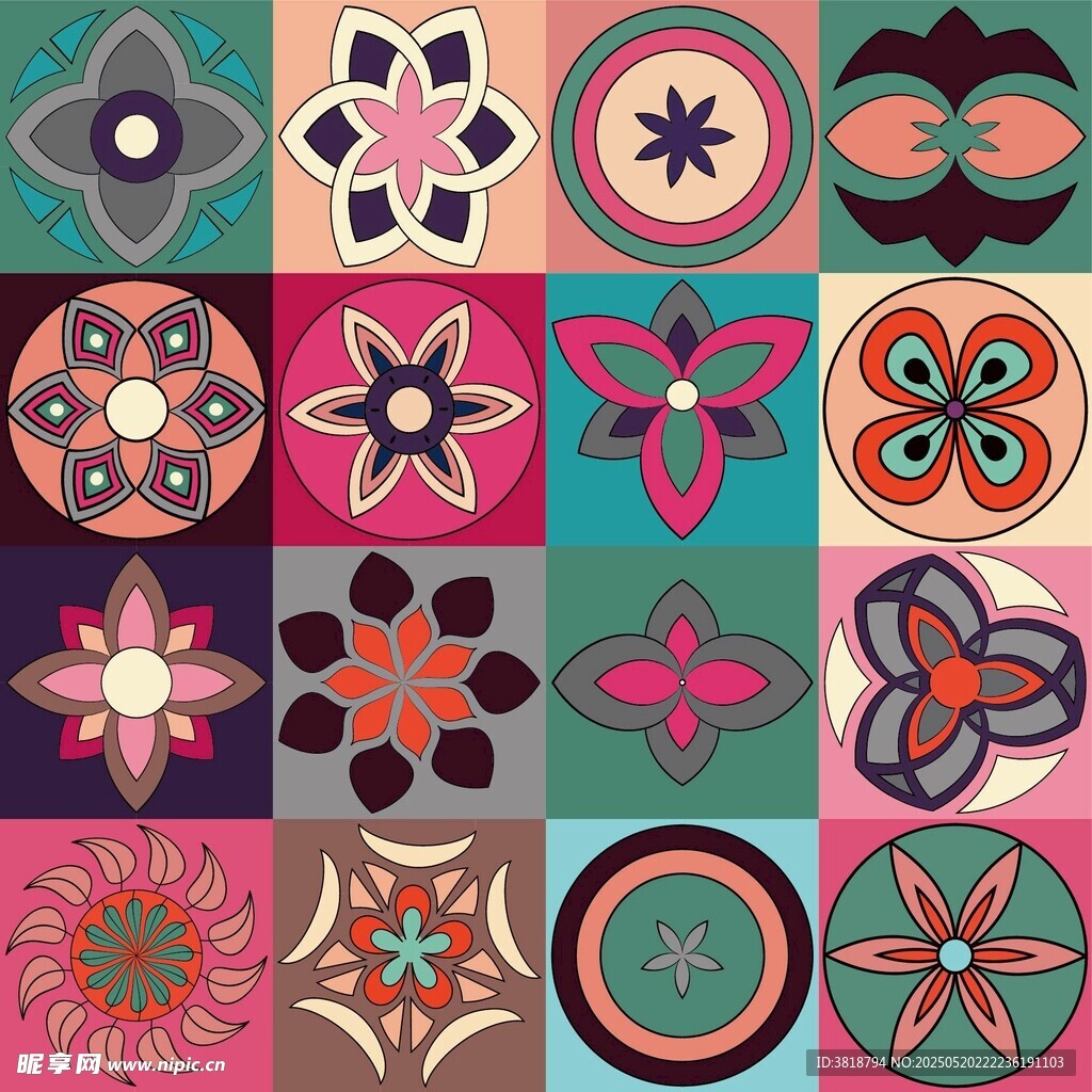欧式花纹