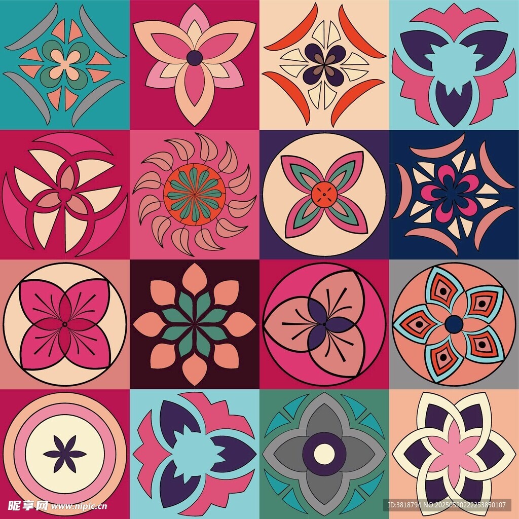 欧式花纹