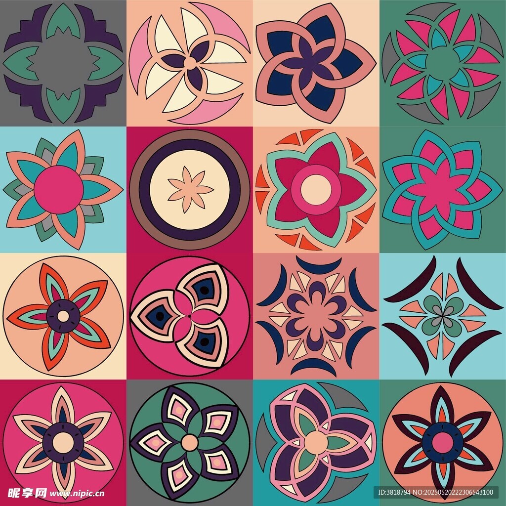 欧式花纹
