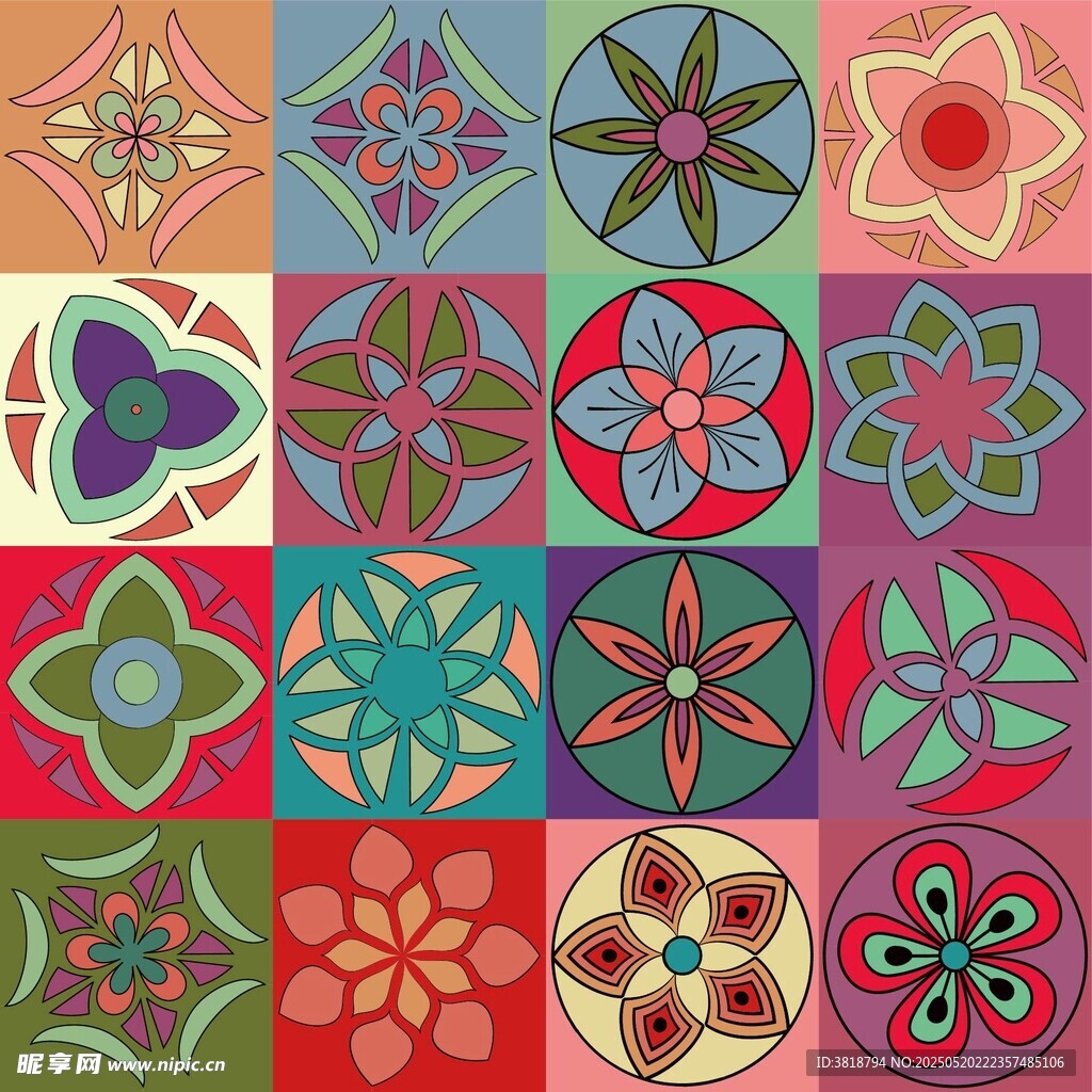 欧式花纹