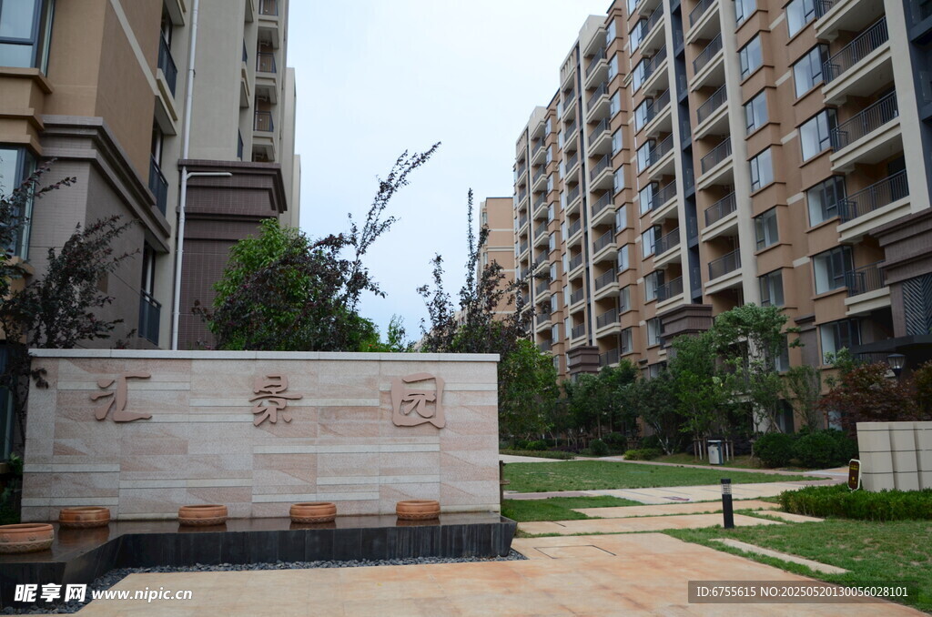 现代小区入口景观