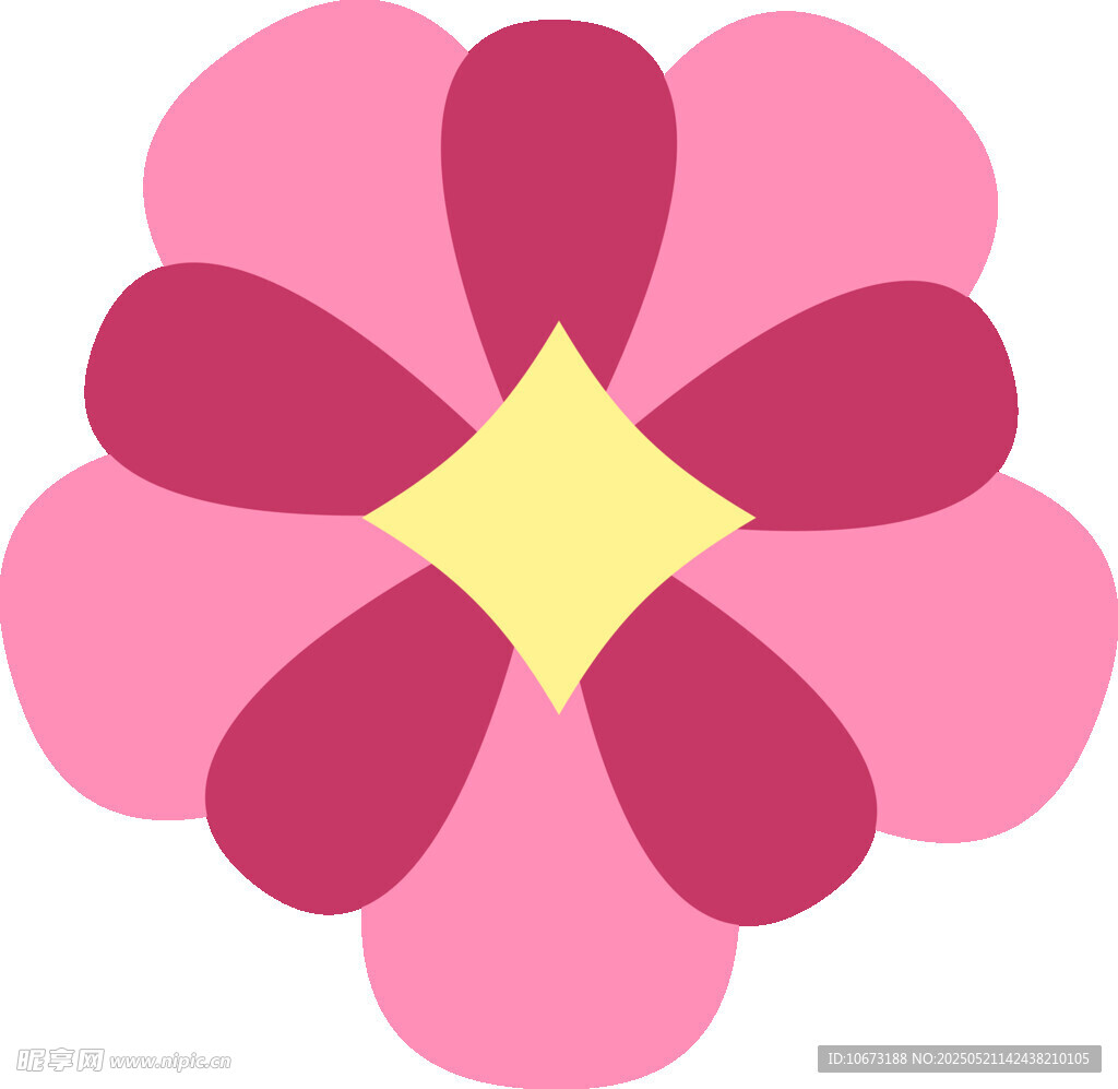 粉色花朵图标