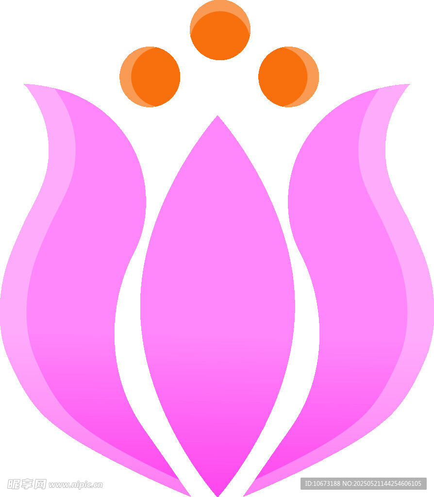 粉色莲花图标