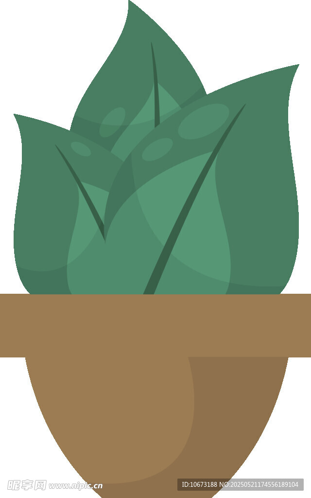 盆栽绿植图标