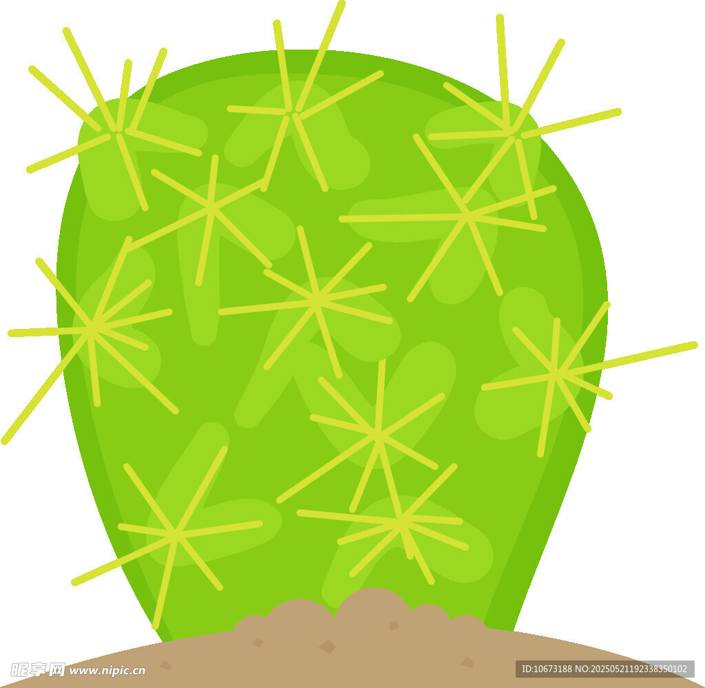 可爱卡通仙人掌插画