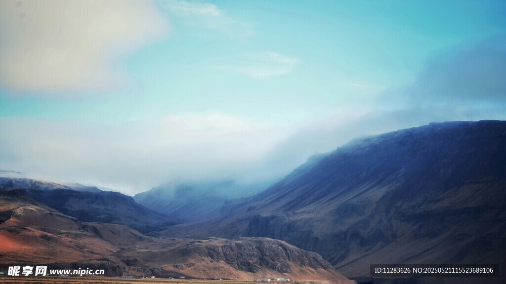 壮丽山间美景