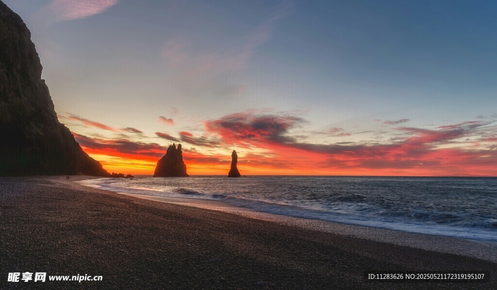 海边日落美景