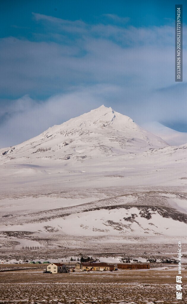 雪山壮丽风光