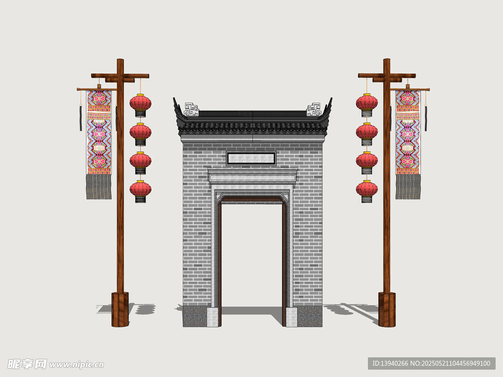 中式门头