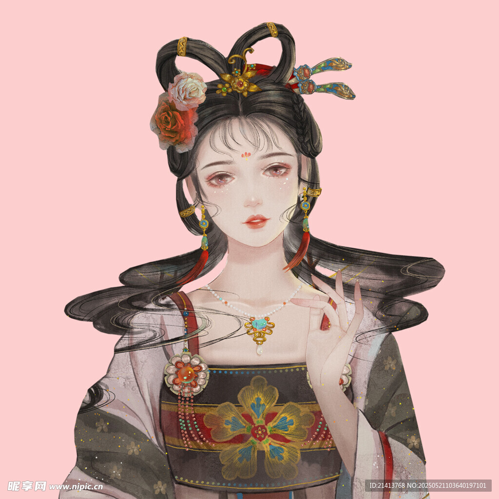 古风美人汉服