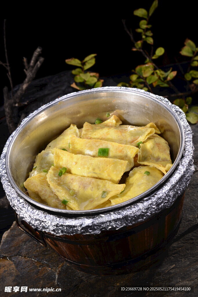 锡纸蛋饺