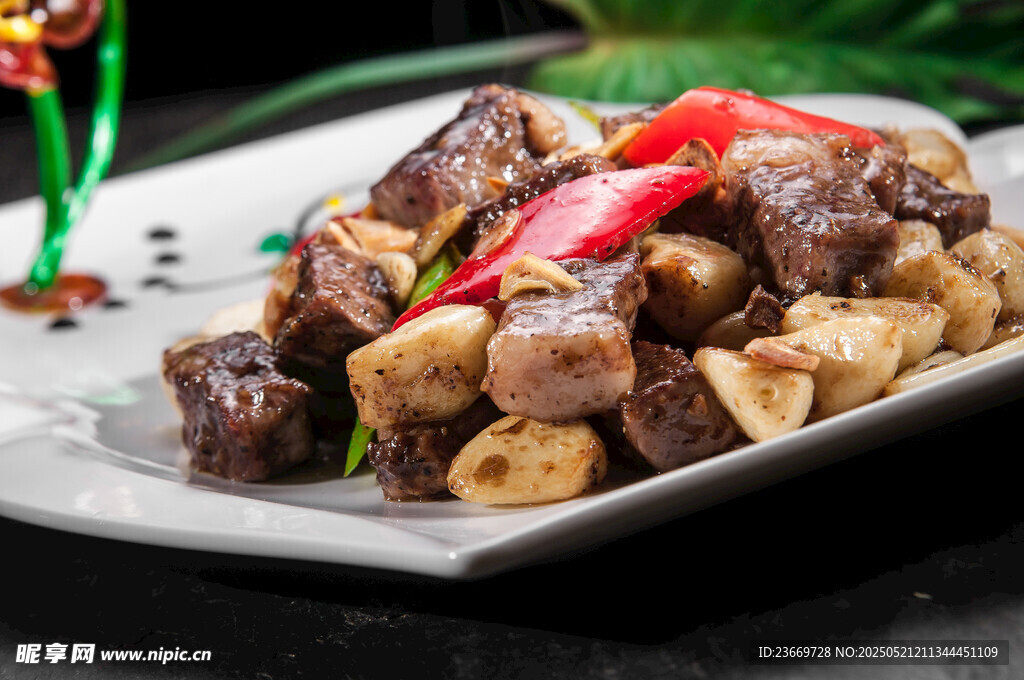 香辣美味牛肉粒