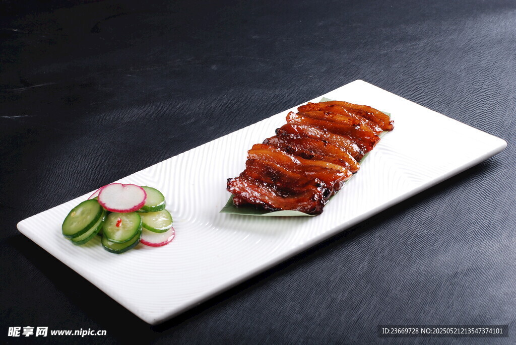 香烤肉片