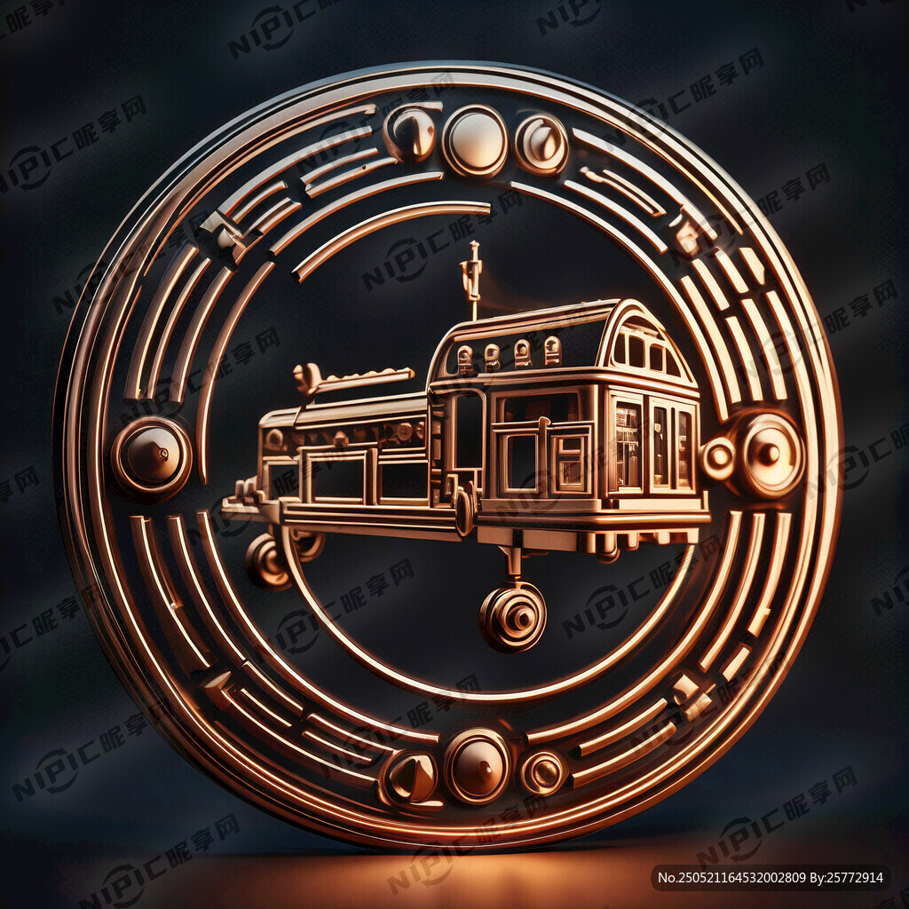 玫瑰金颜色 车行指引标识