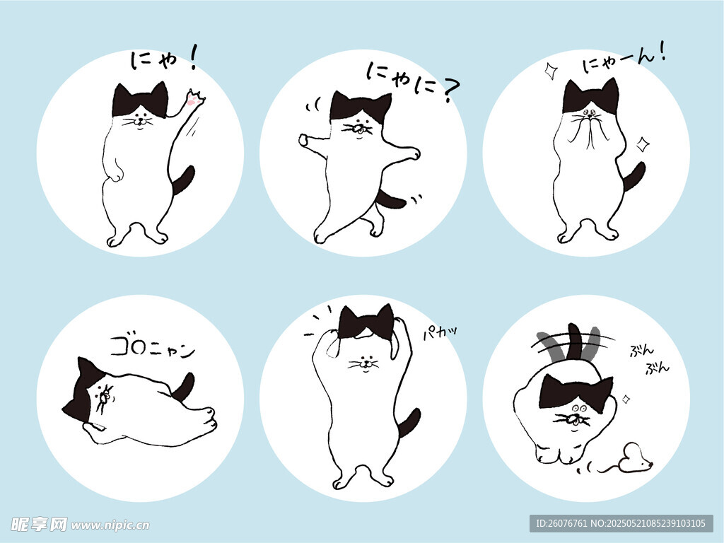 可爱猫咪表情包集合