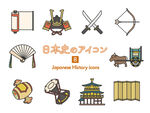 日本传统元素图标集合