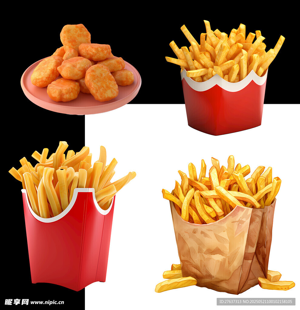 美味炸物组合