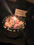 生日蛋糕点亮温馨时刻