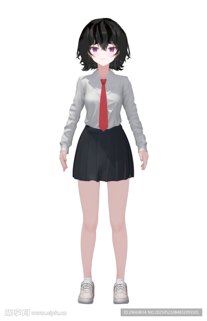 Blender 人物模型 
