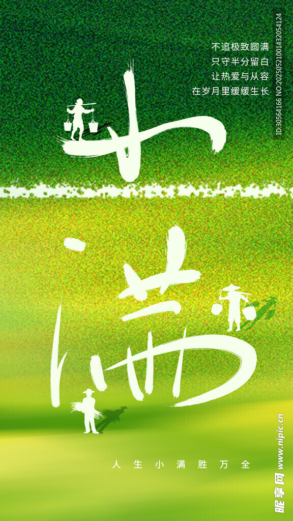 小满节气海报