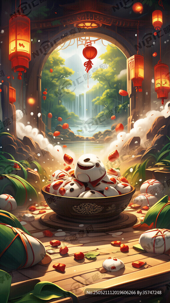 端午节游戏背景布 标题