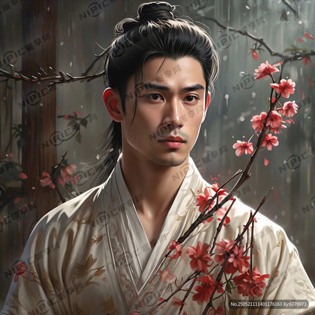 一个绝世美男子