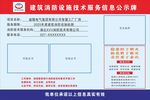 建筑消防公示牌