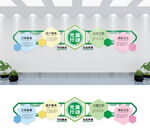 校园文化墙设计效果图